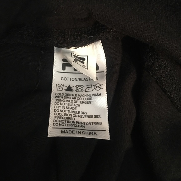 FILA sports tights. Ankle length. Size 10 - Picture 6 of 8